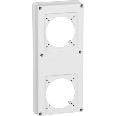 Piastrina P17 280x125mm - 2 prese 16A o 32A per quadro P17 - LEG057718