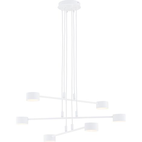 Suspension blanche minimaliste réglable MODUS 6xGX53 Emibig (1/5)