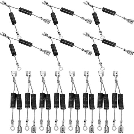10 diodes micro-ondes haute tension – unidirectionnelles, résistantes à la chaleur et à performances stables, adaptées aux fours.