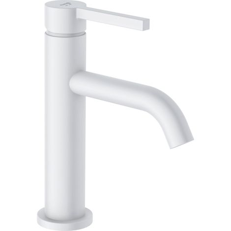 Kludi Nova Fonte - Miscelatore da lavabo, con sistema di scarico Push-Open, bianco opaco 202885315 (1/3)