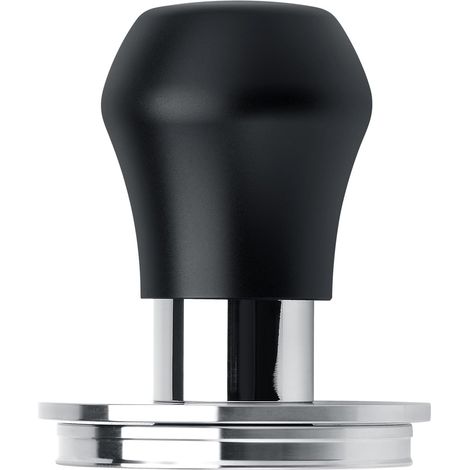 1 Tamper Café 58mm, Ressort Clic, Base Acier Inox, Poignée Aluminium, Support Silicone, Machine Expresso (1/5)