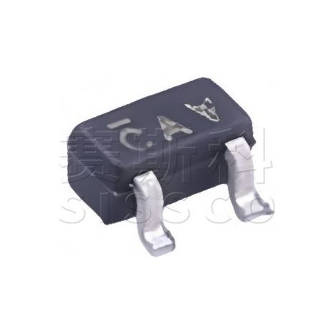 VISHAY Original SI1012R-T1-GE3 0,5 A 20 V N-Kanal SC-75 A MOSFET Feldeffekttransistor Elektronisches Bauteil (5 Stück)