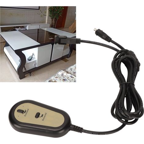 Fernbedienung für elektrisches Sofa, Steuerschalter für elektrisches Fußmassagebett, Höhenverstellung für Saunastuhl und Fußbadgriff 12-32V (1/5)