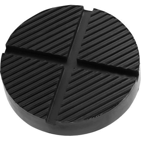 Universeller Wagenheber-Adapter mit geschlitzter Aufnahme und Gummischeibe zur Dämpfung für PKW und SUV (1/5)