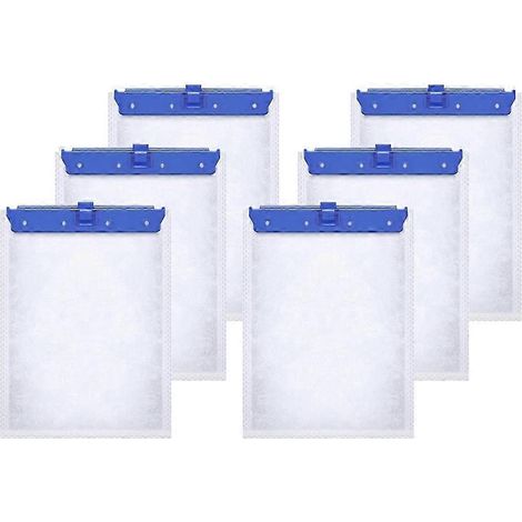 Cartouches filtrantes de grande capacité pour sacs filtrants Whisper Bio-Bag, compatibles avec ReptoFilter (lot de 6). (1/5)
