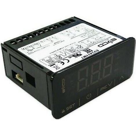 TERMOSTATO DIGITALE EVCO CON BUZZER TTL MODBUS EV3411M7