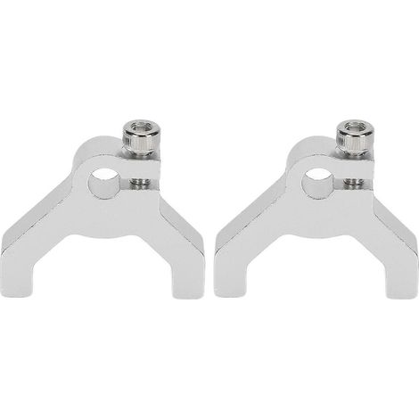 Stück Klemmhalterung, einseitig, Doppelpfosten, Aluminiumrohr-Klemmnabe für DIY-Roboter 3400-0032-0006