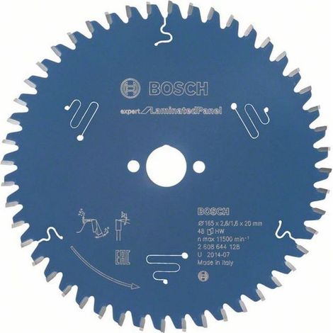 Bosch Accessories Expert for Laminated Panel 2608644128 Hartmetall Kreissägeblatt 165 x 20 x 1.6 mm (1/4)