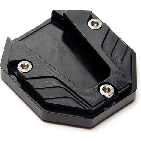 (noir) Rallonge de béquille universelle pour scooter, moto et vélo, support latéral antidérapant à base élargie maxpower (1/4)