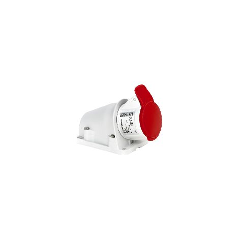 Presa BT da parete small IP44 16A 380V 3P+T - PKF16W434