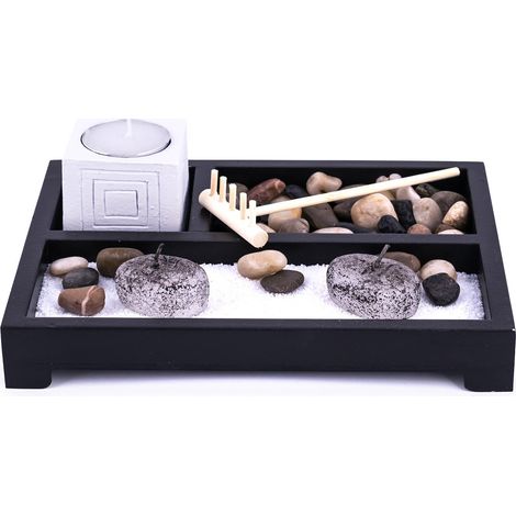 pajoma 30010 Buddha - Giardino Zen, 20,5 x 20,5 x 6 cm (1/4)