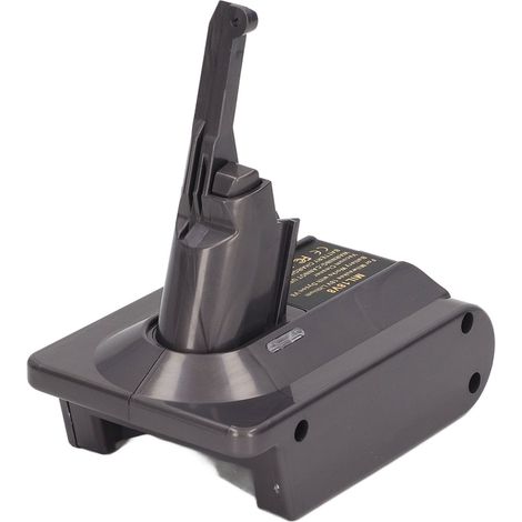 Adaptateur Convertisseur Batterie Milwaukee M18 18V Lithium vers Aspirateur Dyson V8, Compatible Remplacement Alimentation (1/5)