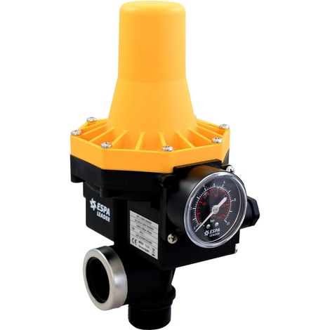 Presscontrol - 1 Unité - Plastique Robuste - Pompe Eau Automatique - Jardin Irrigation - IP55 (1/5)