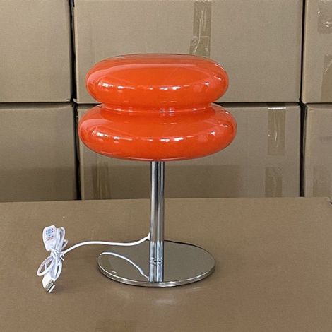 lampe de chevet Lampe de table en verre macaron, gradation trichromatique, lampes de salon, protection des yeux, veilleuse (1/3)