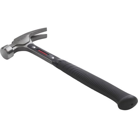 Hultafors TR 20XL Straight Claw Hammer – 810g Heavy-Duty Carpenter's Hammer with Ergonomic Handle