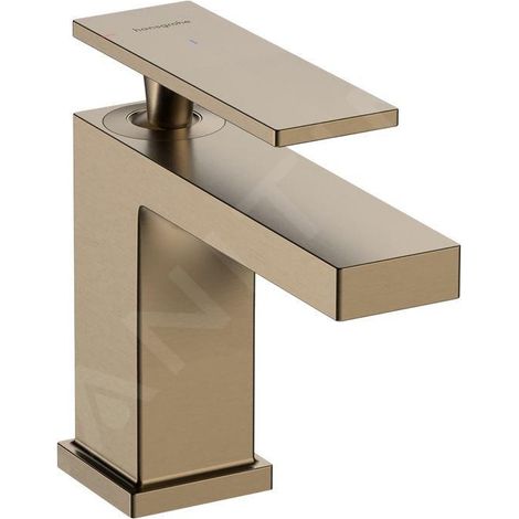 Hansgrohe Tecturis E - Mitigeur de lavabo, CoolStart, EcoSmart, bronze brossé 73001140 (1/5)