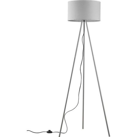 Lampadaire décoratif 1xE27 23W IP20 – Blanc (1/4)