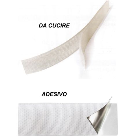 NASTRO VELCRO BIANCO Da cucire Asola 50.00 metri