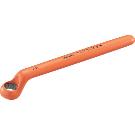 Clé à œil contrecoudée SAM 8 mm en Acier chrome vanadium ( Prix pour 1 ) (1/2)
