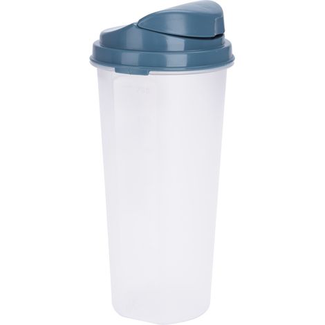Recipiente mezclador con vaso medidor y dispensador de 750 ml.
