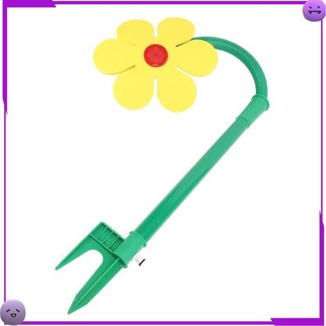 Arroseur de Pelouse Dansant, Piquet Double en Plastique ABS, pour Jardin (1/4)