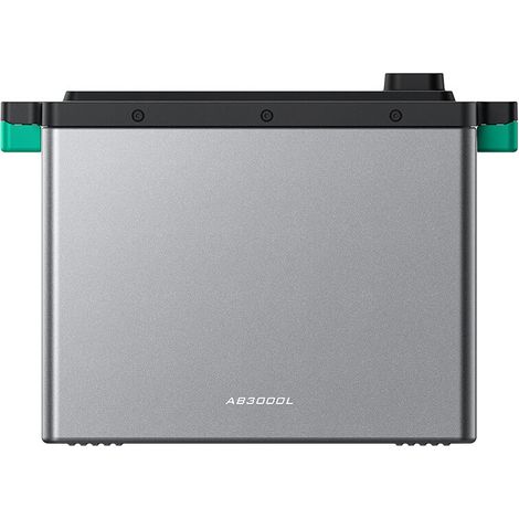 Zendure AB3000L Batterie d'extension – Pour Systèmes de Stockage SolarFlow 2400 Pro / 2400 AC+, Extensible par Empilage Jusqu'à 16,8 kWh, IP65, avec Système d'extinction d'Incendie à Aérosol