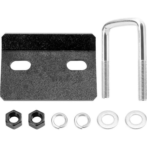 Tendeur d'attelage stabilisateur anti-vibrations en acier robuste et antirouille, pince de remorquage 2 pouces (1/5)
