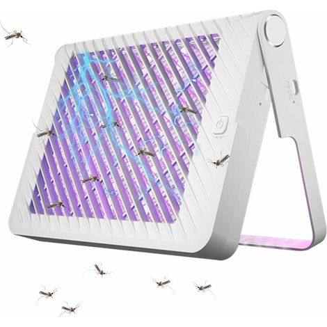 Killer per zanzare elettrico, repellente per zanzare ricaricabile USB Killer per zanzare UV Repellente per zanzare Killer per insetti Repellente per zanzare per interni ed esterni Giardino Patio Kille