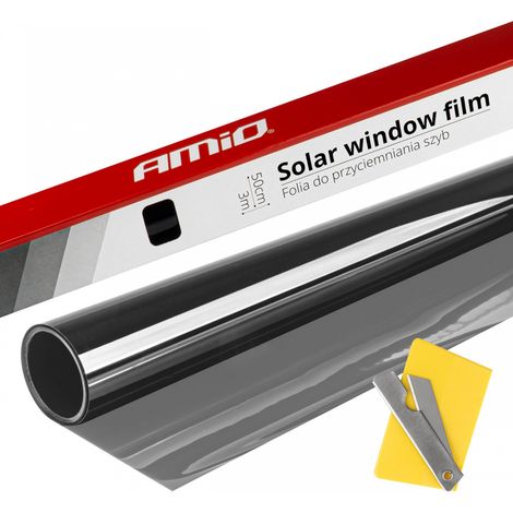 Hellschwarze Fenstertönungsfolie 0,5 x 3 m 60 % amio-01650 (1/4)
