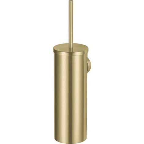 Toilettenbürste aus gebürstetem Gold