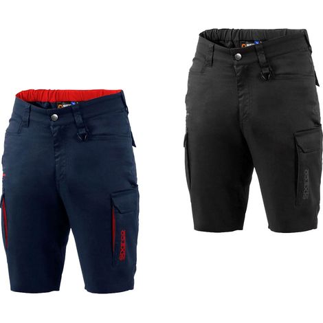 Pantaloni corti da lavoro Sparco Hawaii - S - Blu