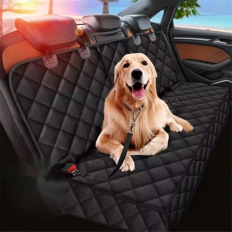 Coprisedile auto 4 in 1 per cani, accessori per auto per cani, protezione per sedile auto per cani, impermeabile, coprisedile antiscivolo per cani per auto e SUV (1/5)