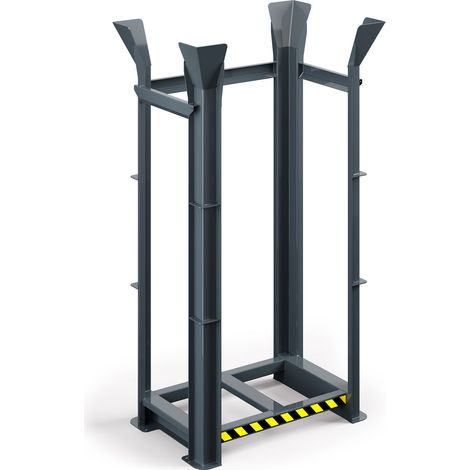 RR Industrietechnik Paletten Richtgestell RRG-15 BxTxH 1340x940x2650 mm RAL 7016 Anthrazitgrau