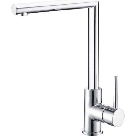 GRIFO MONOMANDO DE COCINA CON DISEÑO ANGULAR (1/2)