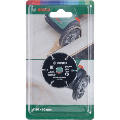 Bosch Carbide Multi Wheel Trennscheibe 50 x 10 mm