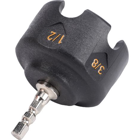 [JAMAIS UTILISÉ]Outil de perçage pour écrous à tige hexagonale, douille et tournevis pour tige filetée de 1/4 po, 3/8 po et 1/2 po (1/5)