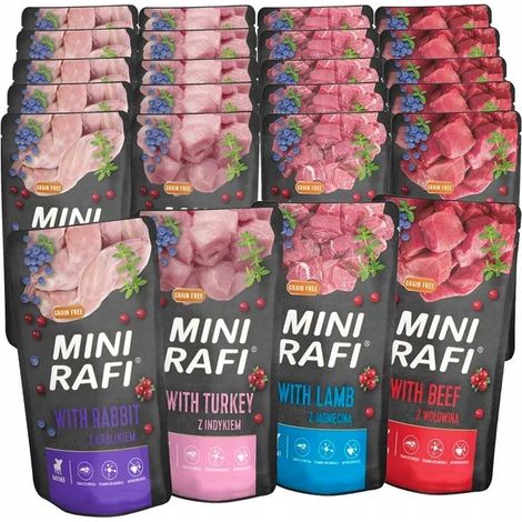Karma Dolina Noteci RAFI Mini-Mix aller Geschmacksrichtungen 40 x 150 g