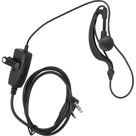 Écouteurs talkie-walkie KHead à câble épais pour Baofeng UV5R BF666S BF777S BF888S (1/5)