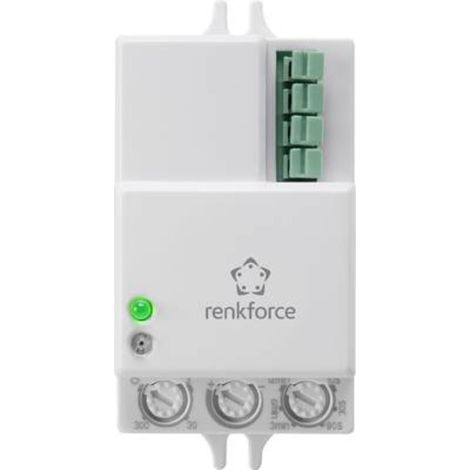 Trywise 1530623 HF Motion Detector, Ceiling/Wall Mount, 360° Relay, White (1/4)