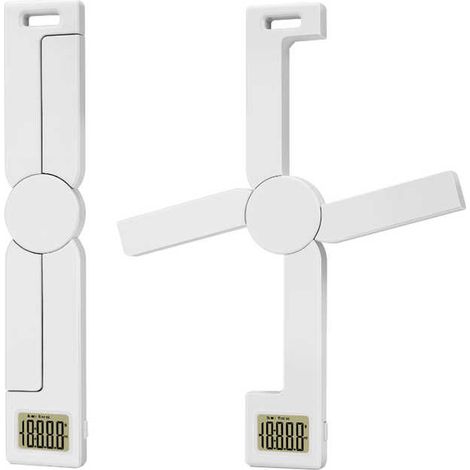 Balance de cuisine numérique pliable - Compacte - Poids maximal 5 kg - Précision jusqu'à 1 g - Fonction tare - Arrêt automatique - Fixation murale possible (1/5)