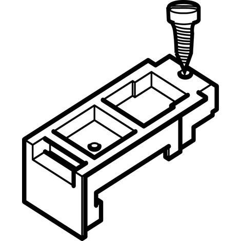 ABN Braun Gerätetragschiene mit Befestigungs-SchraubenESPRO PC90N (1/2)