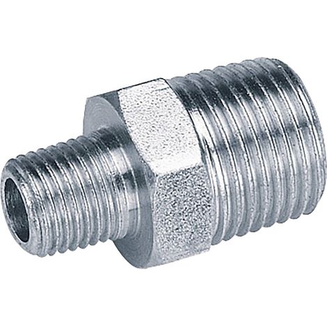 Draper 1/2" Male to 1/4" Male BSP Taper Reducing Union - Pack of 3 (Model 25869) (1/5)