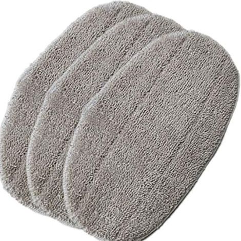 CSPARKV 3-teiliges Reinigungstuch für CleanTenso Dampfreiniger, Dampfwischer-Abdeckung, Reinigungsmopp-Pads