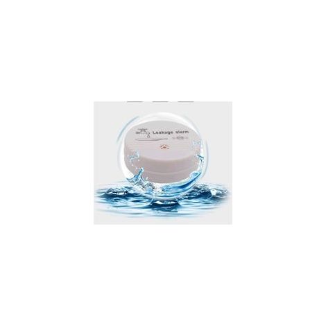 (Expédié sans Batterie, Lot De 2)Capteur D'alarme De Fuite d'eau, Alerte De Fuite À Piles, Détecteur d'eau 90dB pour sous Sols, Salles De Bains, Buand (1/5)
