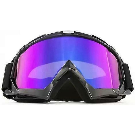 Lunettes de moto pour homme, lunettes de ski coupe-vent, lunettes de motocross, lunettes de course cycliste, lunettes de snowboard, lunettes de moto unisexe (1/5)