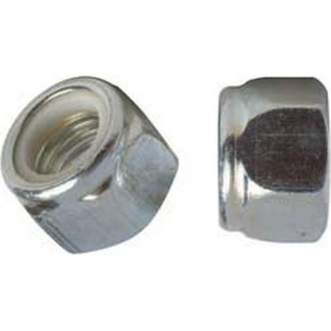 200PZ DADO AUTOBLOCCANTE ZINCATO - mm.10