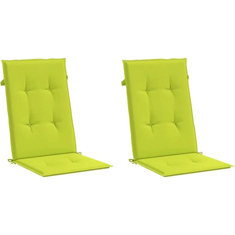 Maison Exclusive - Gartenstuhlauflagen für Hochlehner 2 Stk. Knal (1/5)