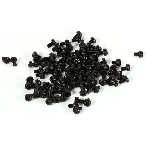 100pcs M2 M3 M4 Plastic Nylon Hex male Female Female Spacer Round Head Screw Nut (1/4)