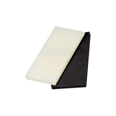 feutre de nettoyage abrasif noir 250x115 mm pour le nettoyage de la truelle porte-feutre