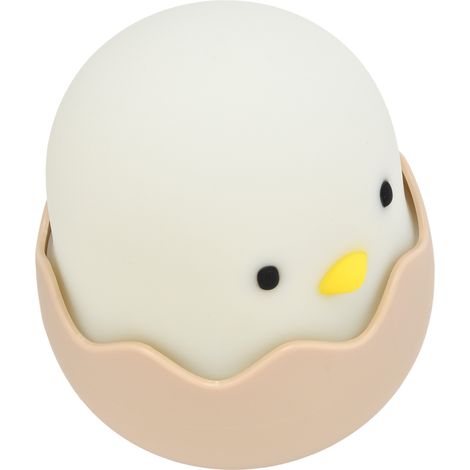 Veilleuse en forme de coquille d'œuf, veilleuse mignonne en silicone 3D pour enfants (1/5)